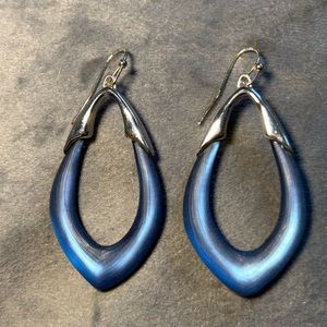 Alexis Bittar Orbit Link Lucite Drop Earrings
